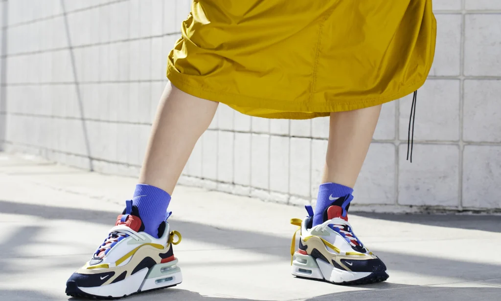Nike Air Max Furyosa on women's feet