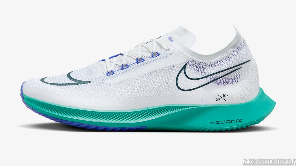 Nike ZoomX Streakfly heel and counter