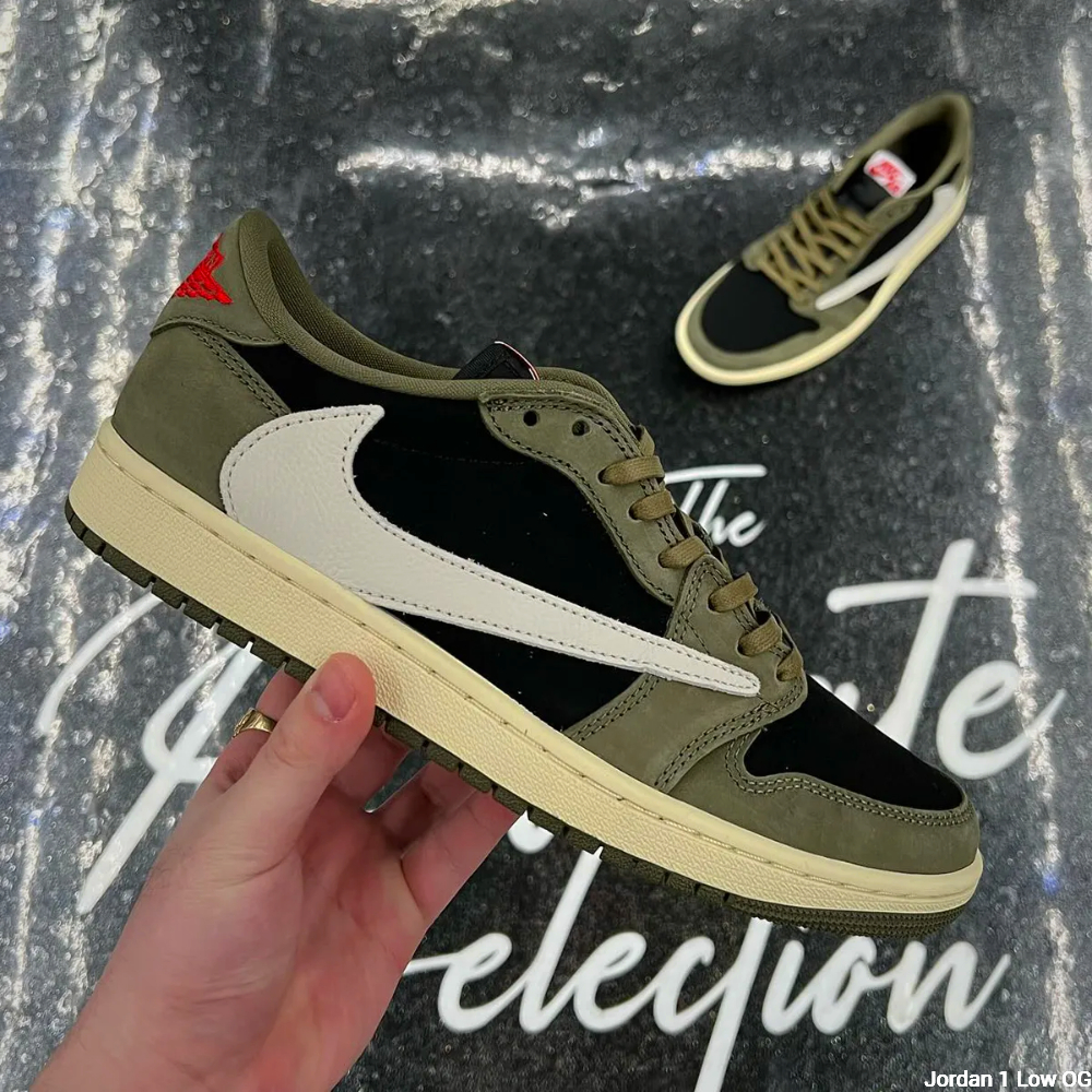 Jordan 1 Low OG - quarter overlay