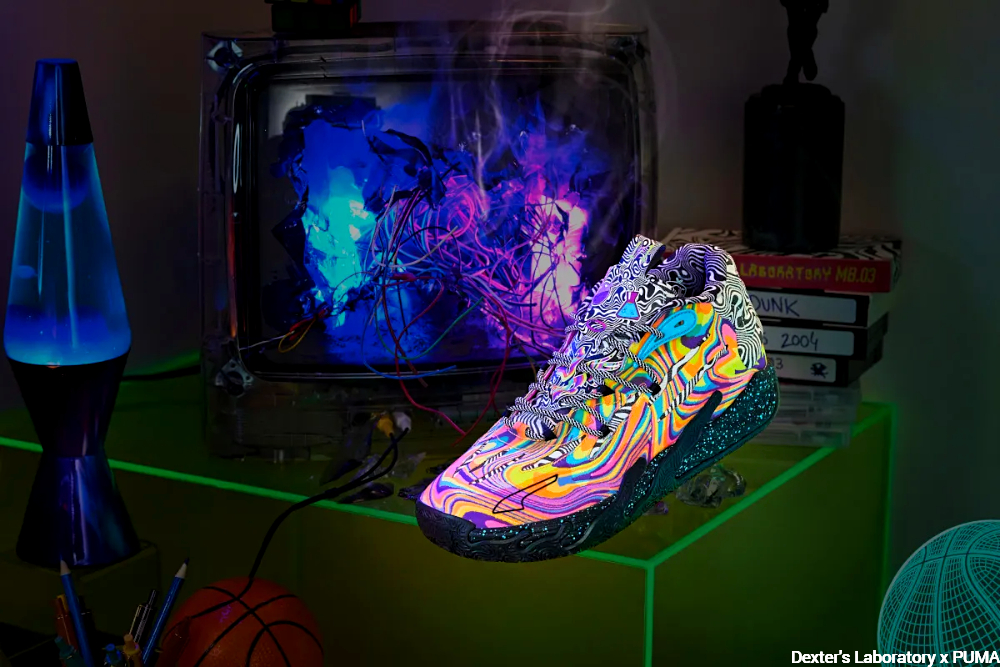 Dexter's Laboratory x PUMA shoes