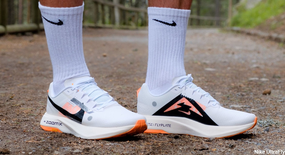 Nike UltraFly and socks