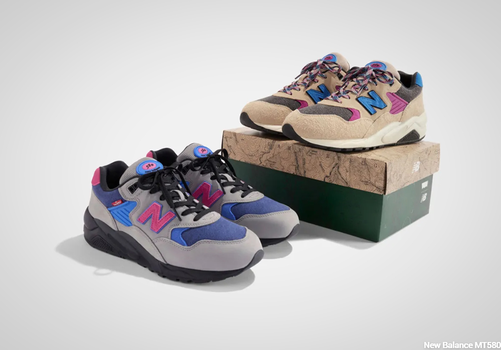 Levi's x New Balance MT580 - blue and pink