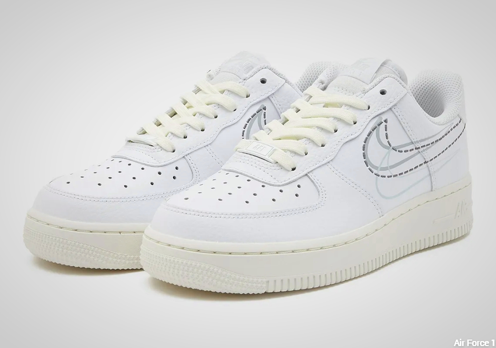 Nike Air Force 1 Low - toebox and laces