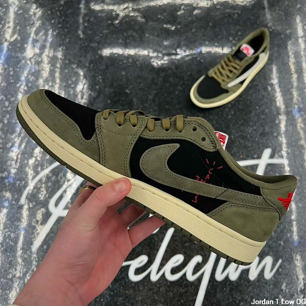 Jordan 1 Low OG - quarter overlay