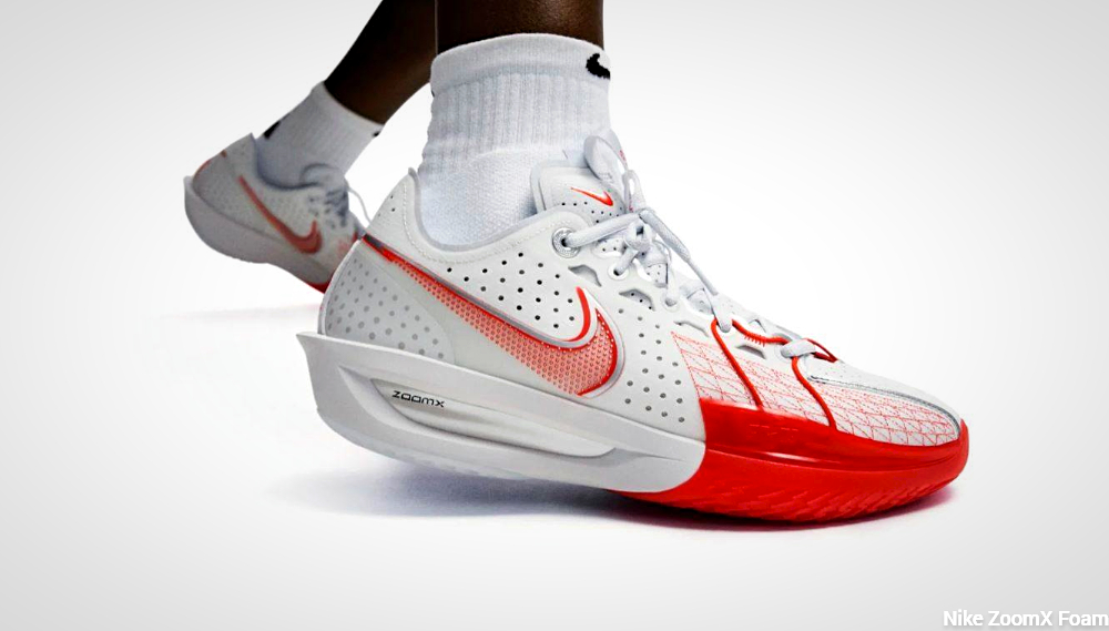 Nike ZoomX foam basketball shoes