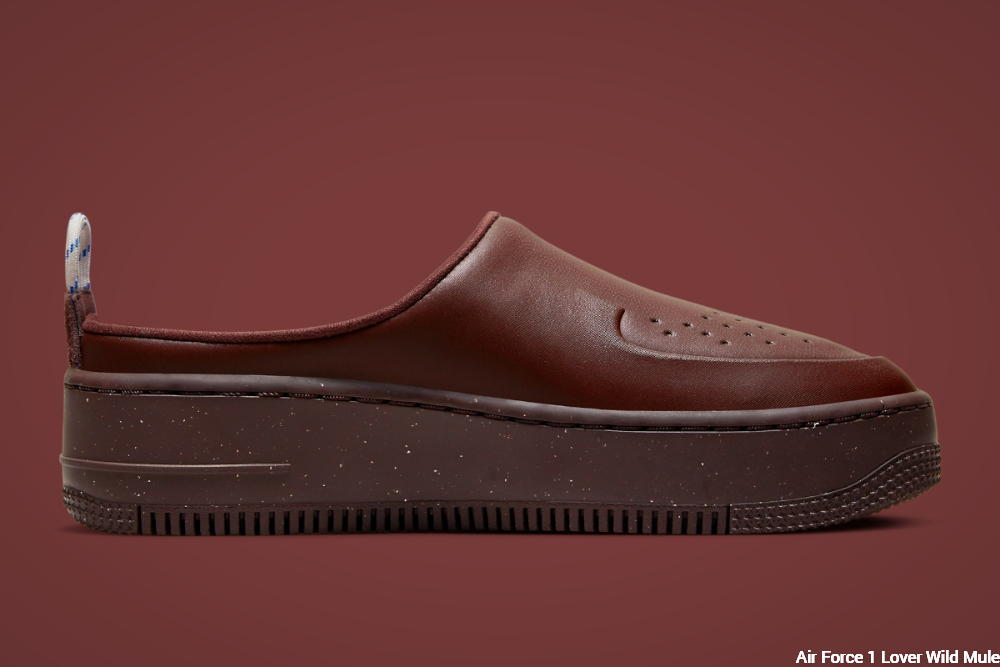 Air Force 1 Lover Wild Mule outsole and midsole