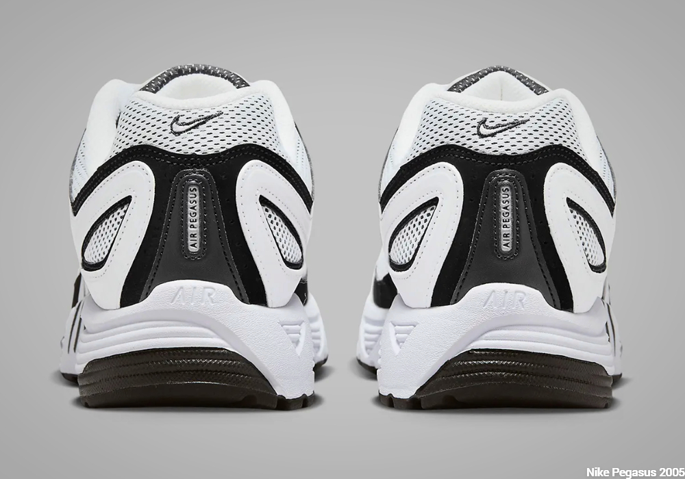 Nike Pegasus 2005 - heel cap