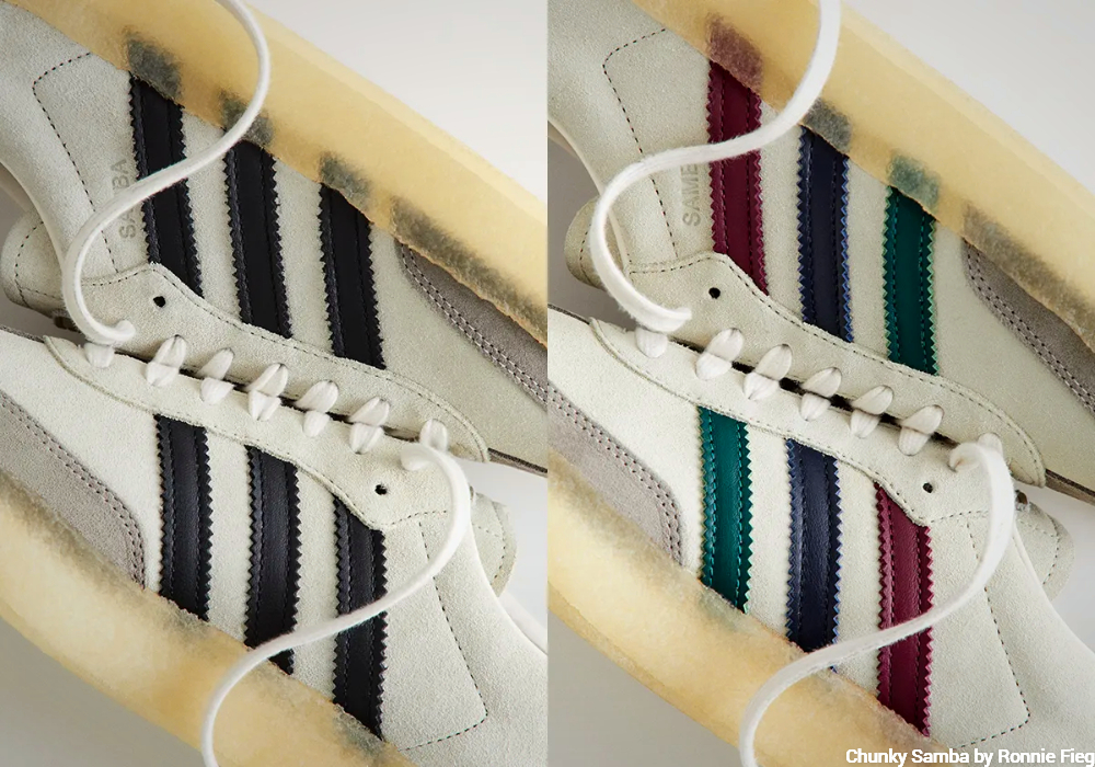 adidas Chunky Samba 3-Stripes