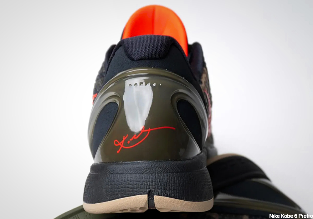 Nike Kobe 6 Protro heel counter