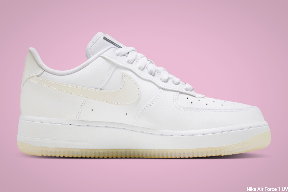 Nike Air Force 1 UV sole side view