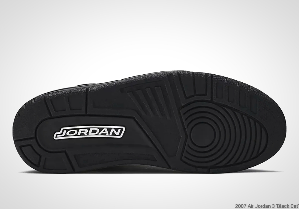 Air Jordan 3 'Black Cat' - sole units