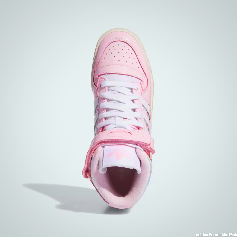 adidas Forum Mid women pink - upper