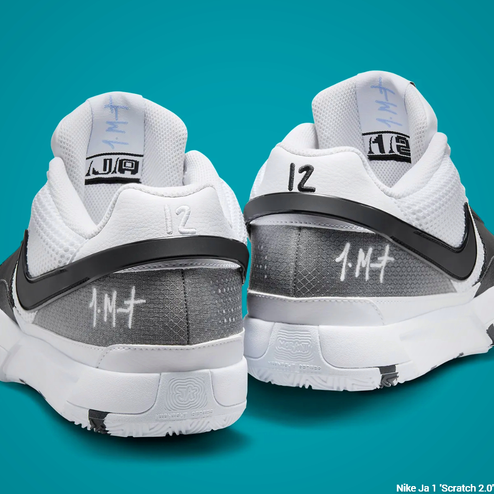 Nike Ja 1 - swooshes heel cap