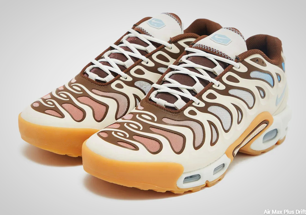 Air Max Plus Drift toebox and outsole
