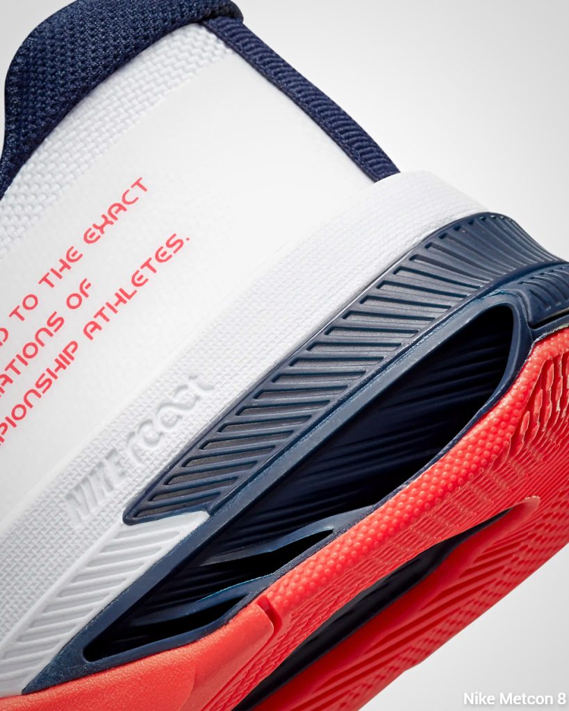 Nike Metcon 8 heel/sole