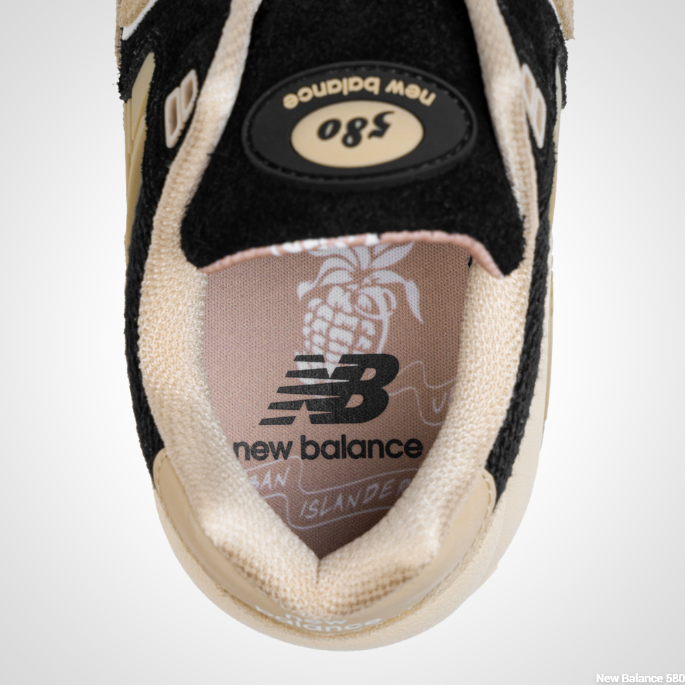 New Balance 580 Urban Islander inner lining and sockliner