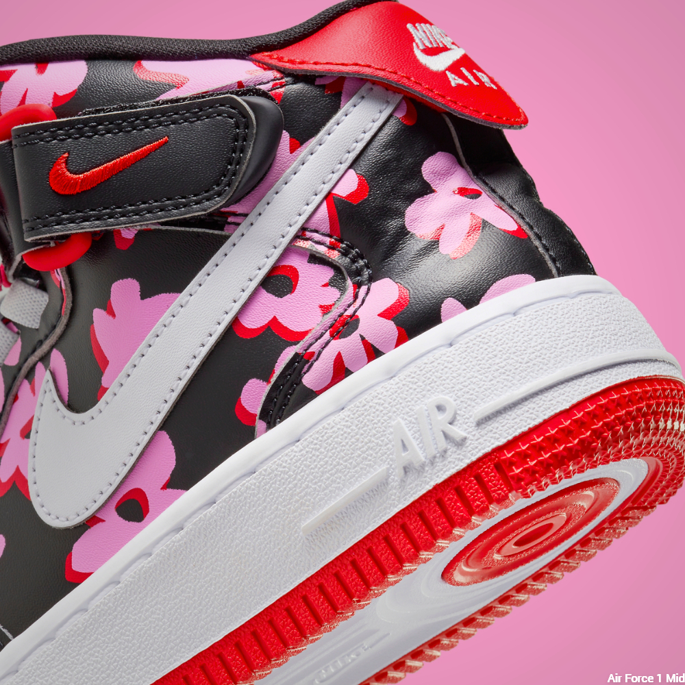 Air Force 1 Mid Floral outsole