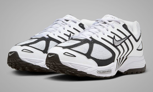Nike Pegasus - white/black/metallic silver