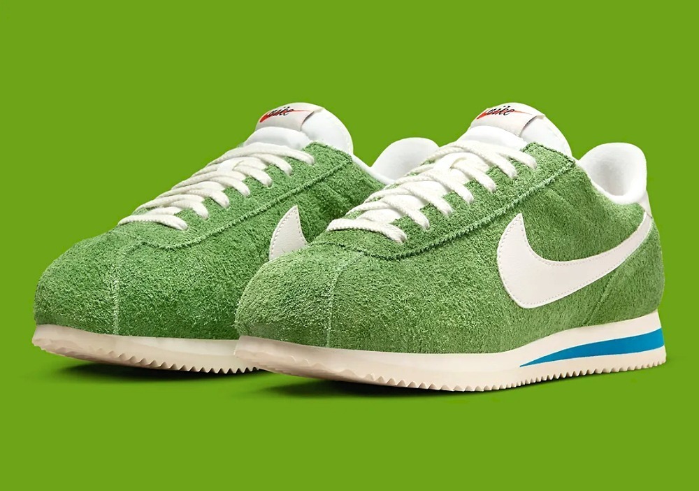 Nike Cortez 'Chlorophyll' toebox