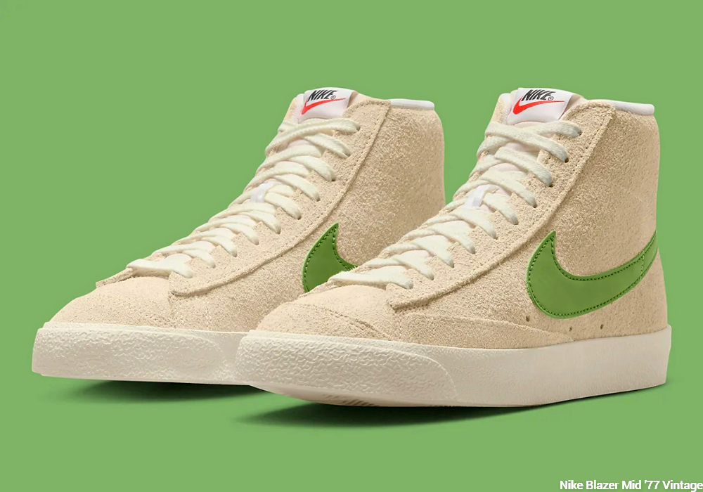 Nike Blazer Mid '77 Vintage toebox/mudguard