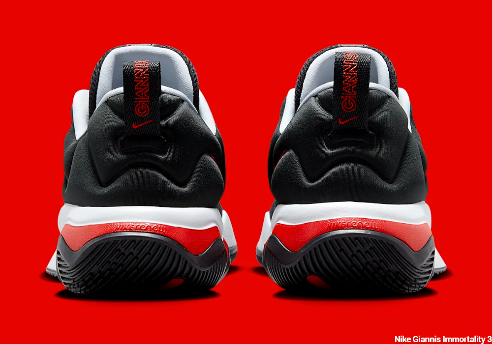 Nike Giannis Immortality 3 - heel counter