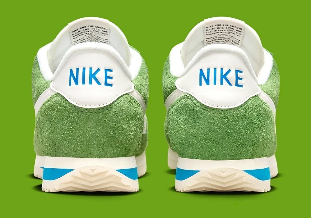 Nike Cortez 'Chlorophyll' heel counter