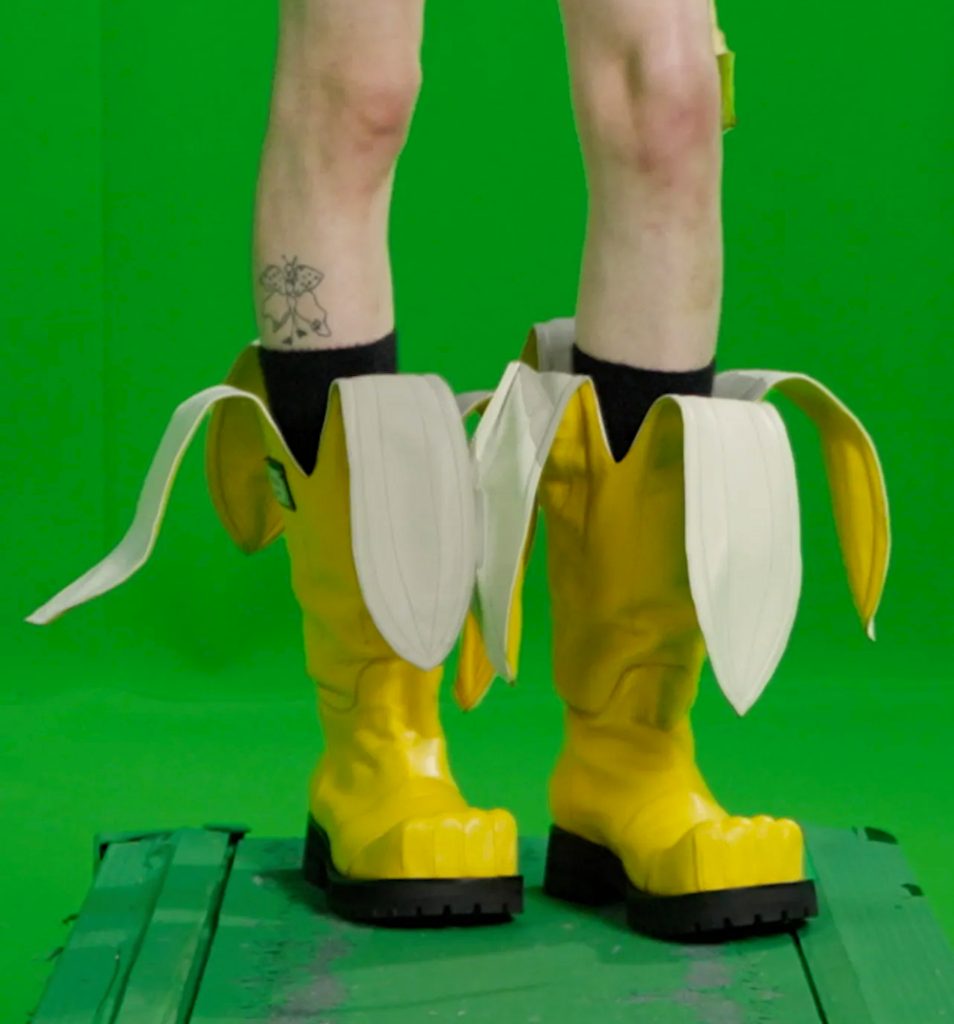 Charles Jeffrey banana shoes
