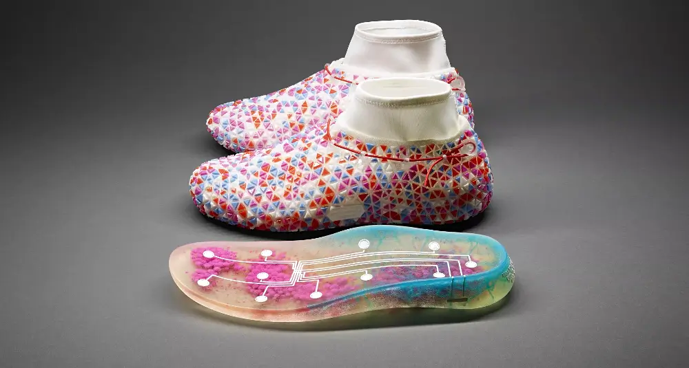 3D-printed shoes