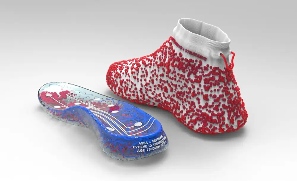 3D-printed shoes