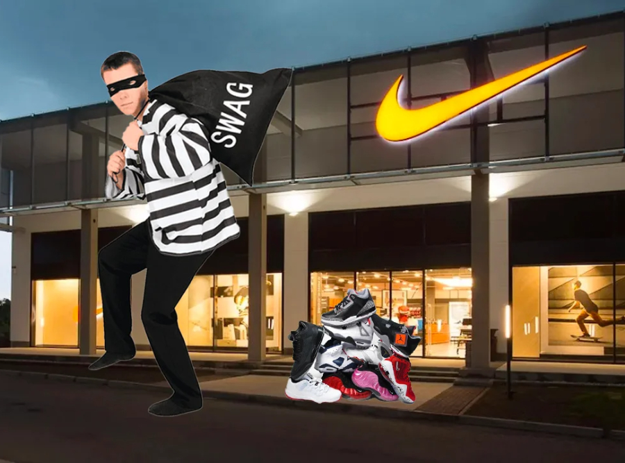 stolen Nike