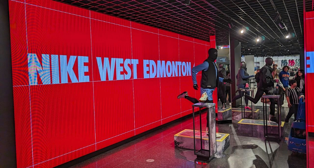 Nike Store at West Edmonton Mall