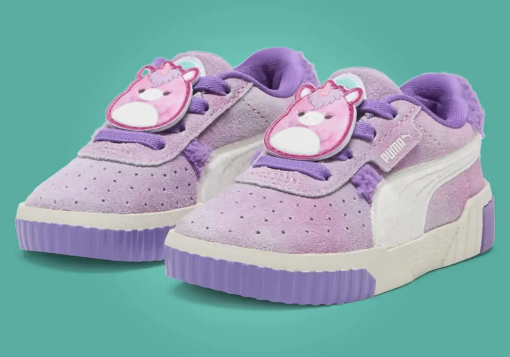 purple sneaker