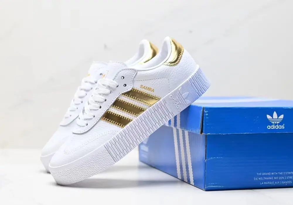 Adidas Samba Rose-white/golden