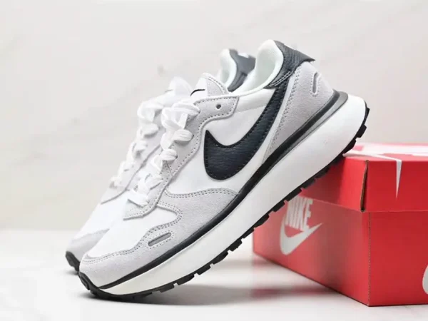 NIKE PHOENIX WAFFLE grey/black/white