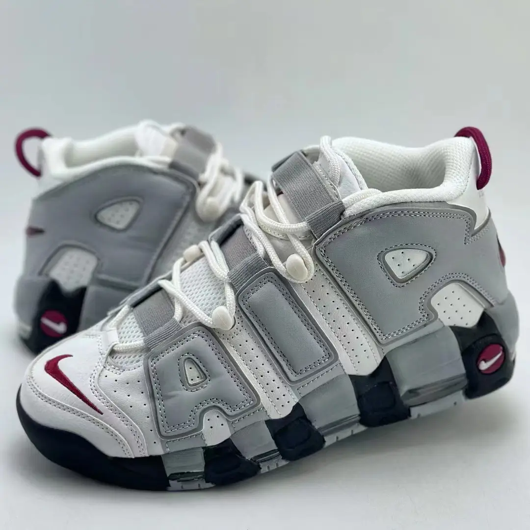 Air More Uptempo For Men-white/grey