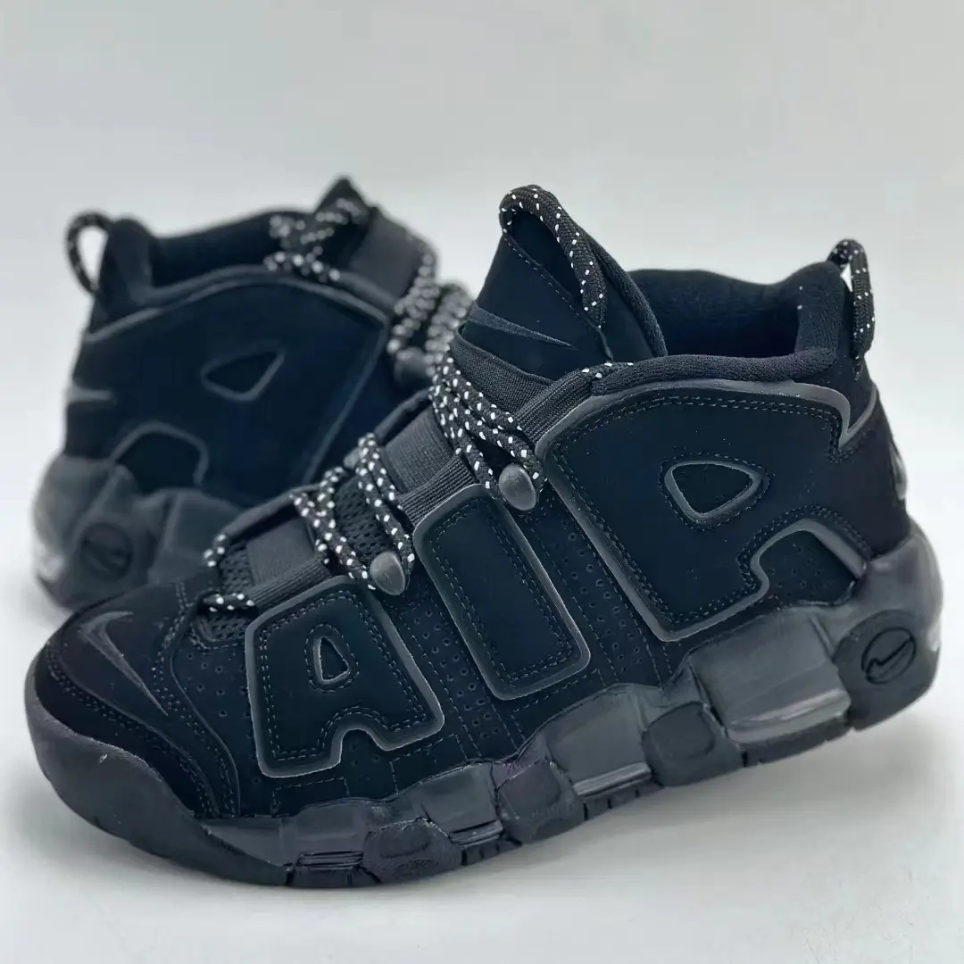 Air More Uptempo For Men-black