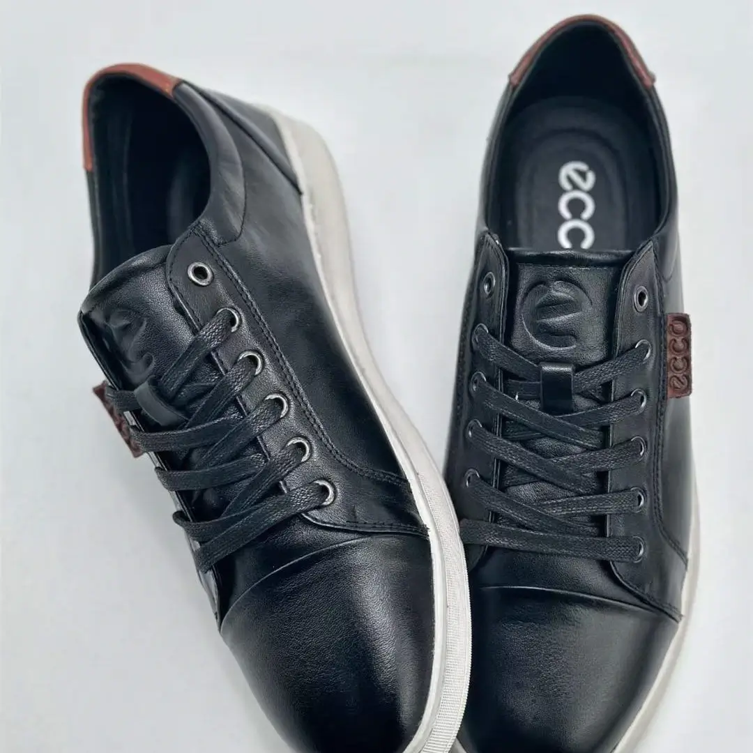 ecco soft black-upper