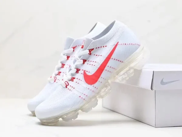 Air Vapormax Flyknit-white/solar red