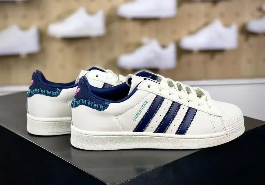 adidas Superstar side overlays