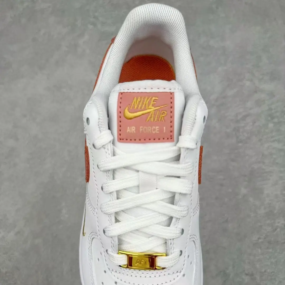 Air Force 1 "rust pink" laces/tongue