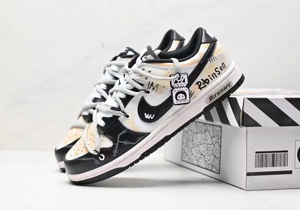 Nike SB Dunk Low-white/black