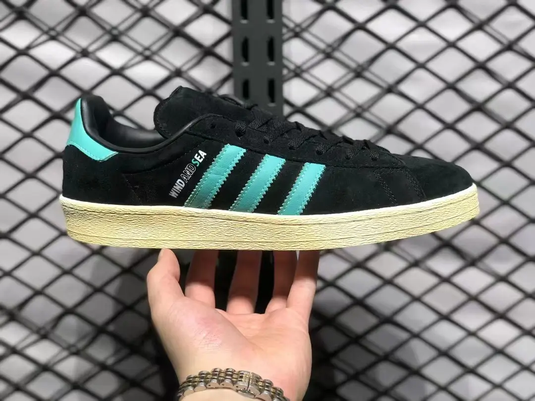 Adidas Campus-black/cyan