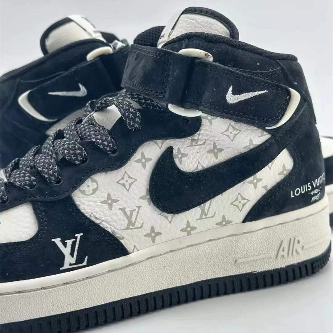 Air Force 1 Mid 07 x Louis Vuitton swoosh